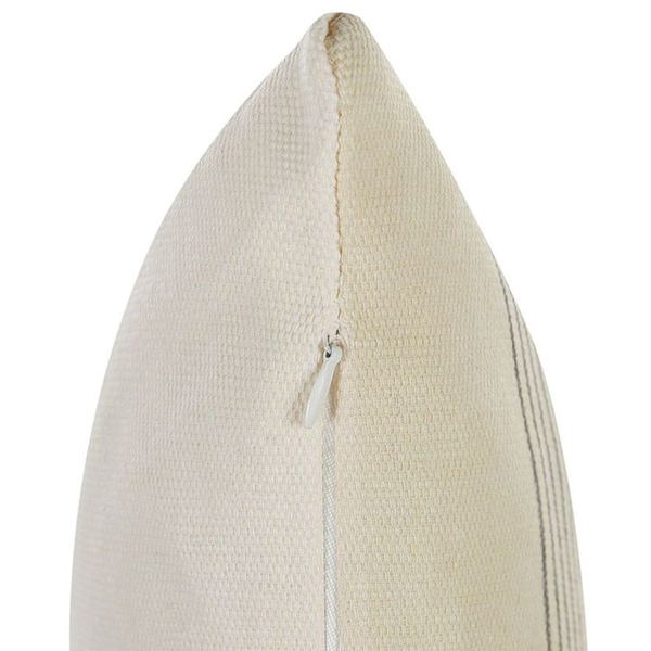 Dekokissen 2er Set NASTURTIUM 30 x 50 cm Beige Geometrisches Muster