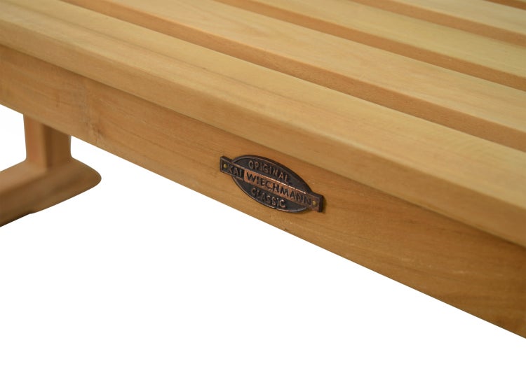 Teak Sitzgruppe 2 Gartenbänke 120 cm ohne Lehnen 1 Tisch 120 x 80 cm im Set