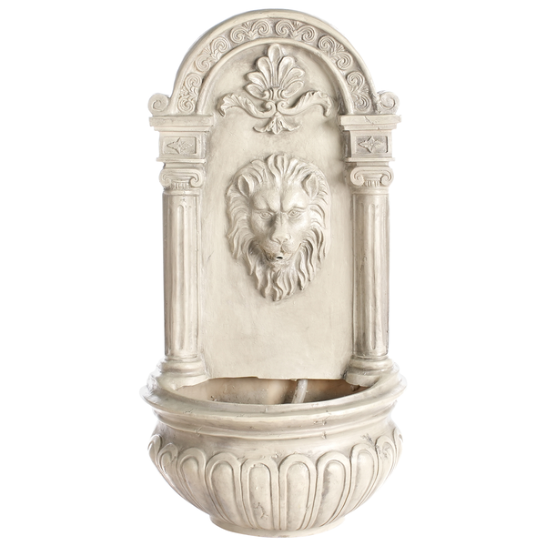 Gartenbrunnen LED MARMORE Hellbeige