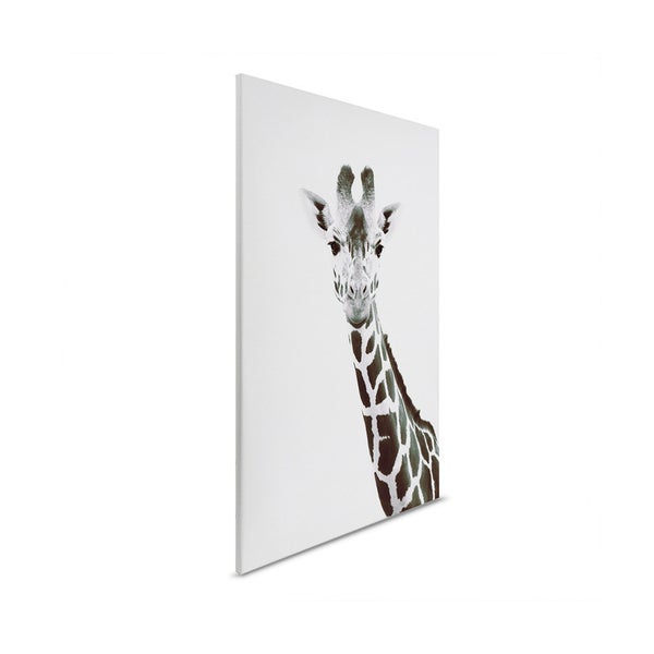 Giraffe auf Leinwand