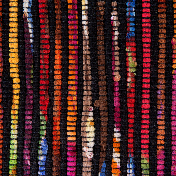 Teppich BARTIN Schwarz 140 x 200 cm