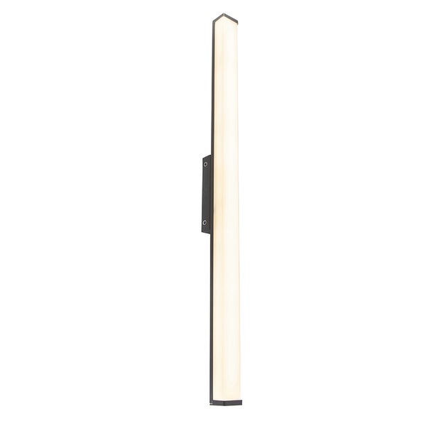 Moderne Badezimmer-Wandleuchte schwarz 92 cm IP44 - Cascada