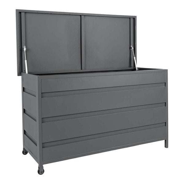 Cassis Kissenbox 650L grau. 160 X 82 X 85 cm