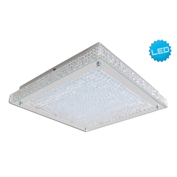LED Deckenleuchte mit Kristalldekor