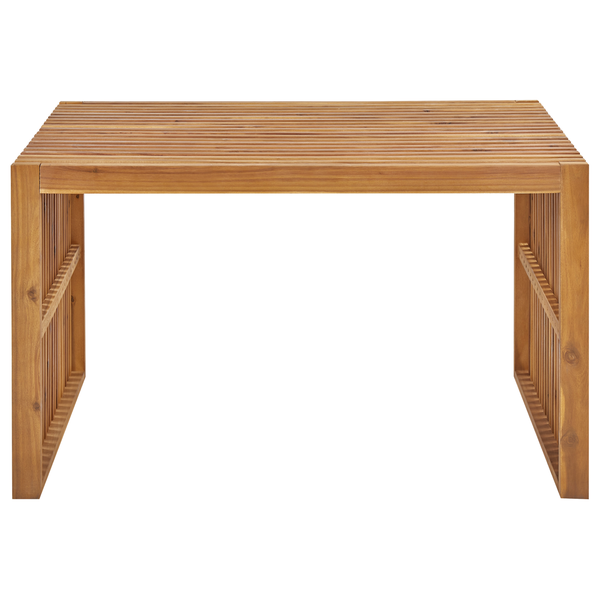 Gartentisch BELLANO 70 cm 120 cm Akazienholz Braun