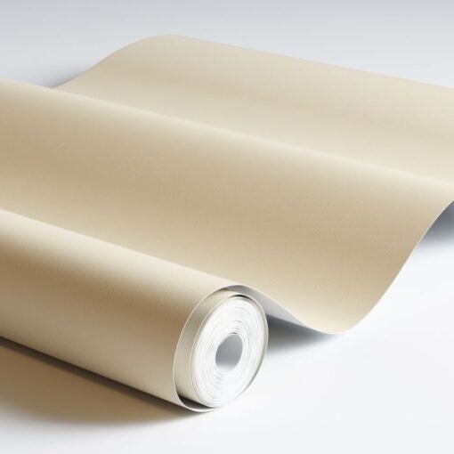 Duro Wallpaper Tapete Uni Beige - 53 cm x 10.05 m - 662209