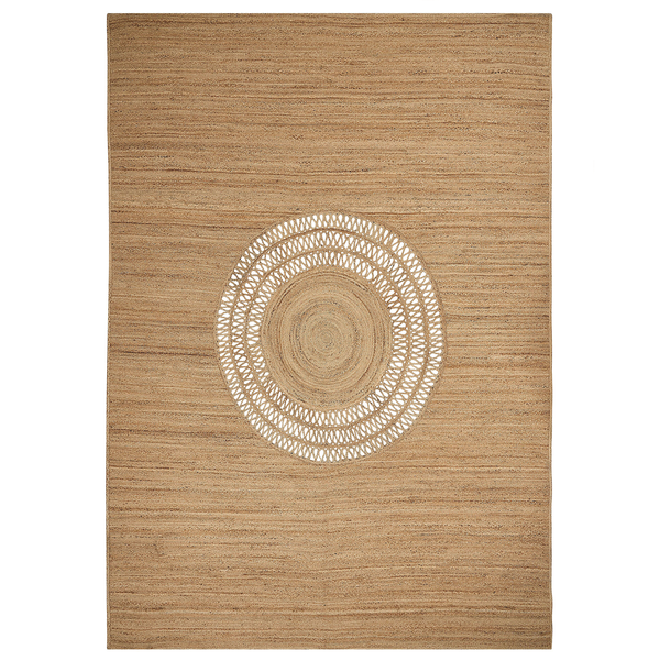 Teppich BOGAZOREN Beige 160 x 230 cm Jute