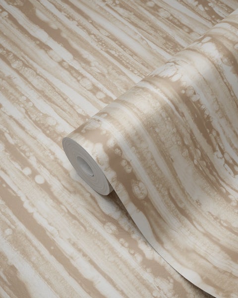Origin Wallcoverings Tapete Streifen Bronze - 53 cm x 10.05 m - 347217
