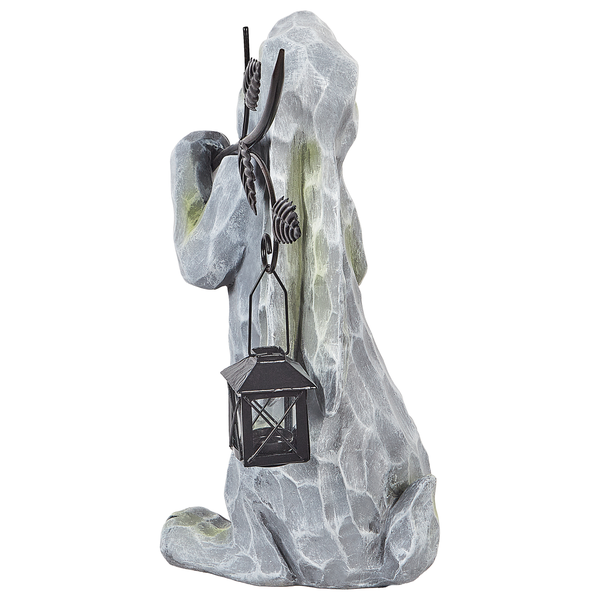 Dekofigur Hasenform grau 37 cm NOLAY
