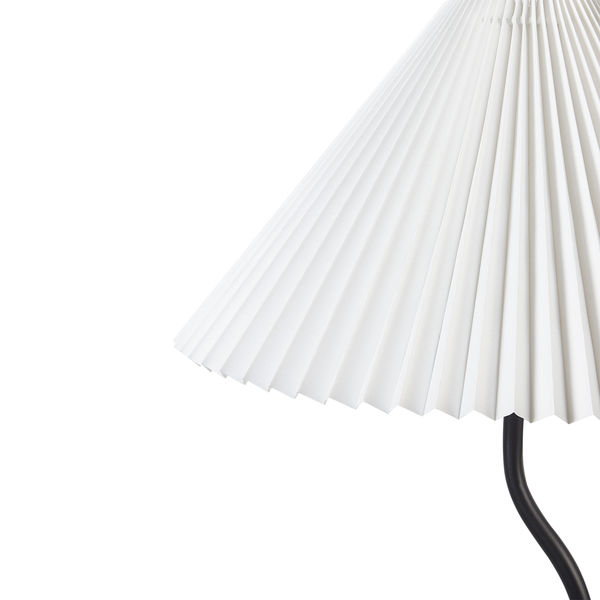 Stehlampe JIKAWO Metall Schwarz