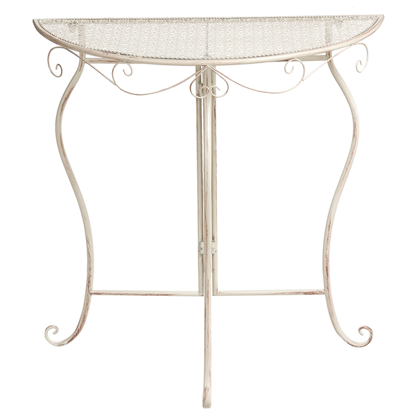 Bistro Set FOLELLI Metall Hellbeige