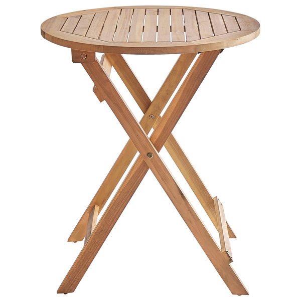 Outdoor Bistrotisch PROSSEDI 60 cm 60 cm Akazienholz Braun