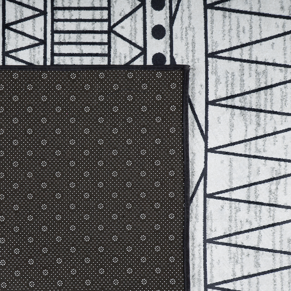 Teppich KEBAN Schwarz 140 x 200 cm