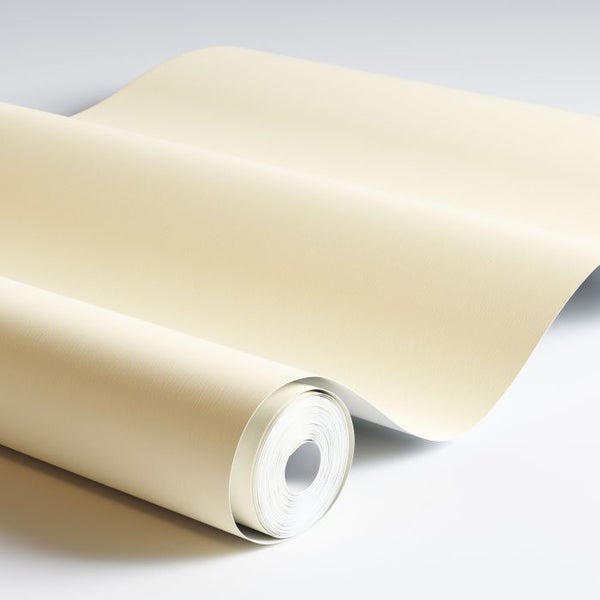Duro Wallpaper Tapete Uni Pastellgelb - 53 cm x 10.05 m - 662206