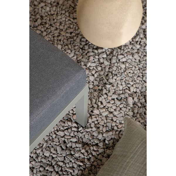 Copacabana Gartensofa Eckteil khaki. 74 X 74 X 65 cm