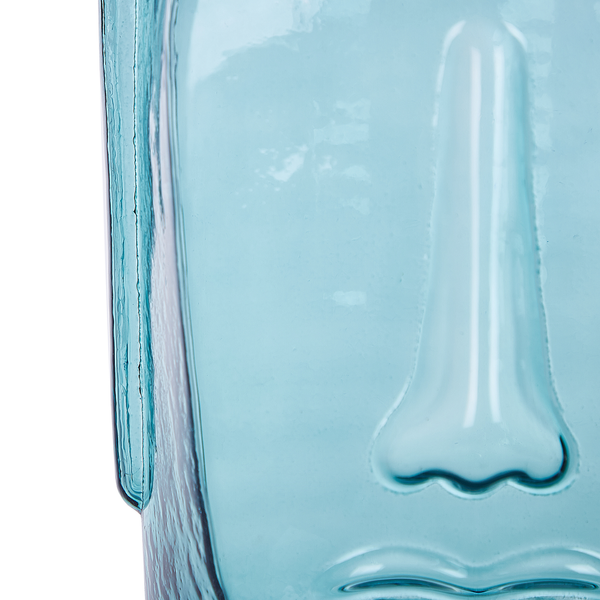 Dekovase SAMBAR Glas 31 cm Blau