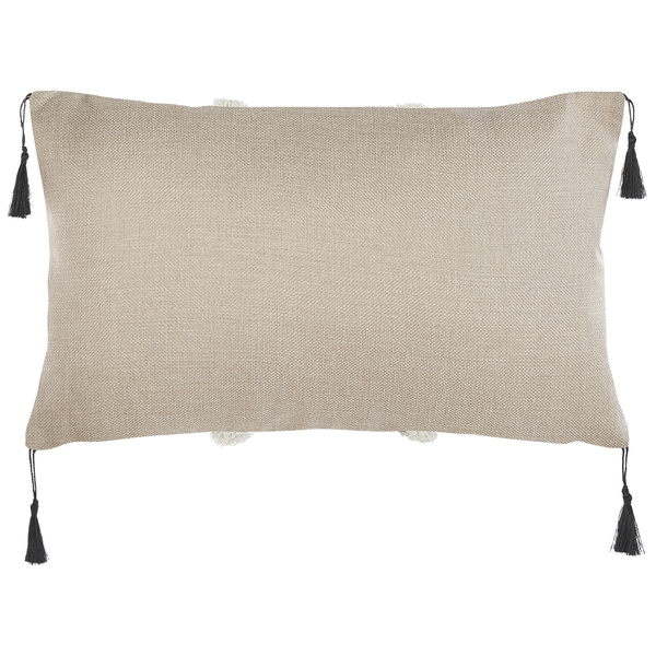 Dekokissen 2er Set PULMONARIA 30 x 50 cm Beige Geometrisches Muster
