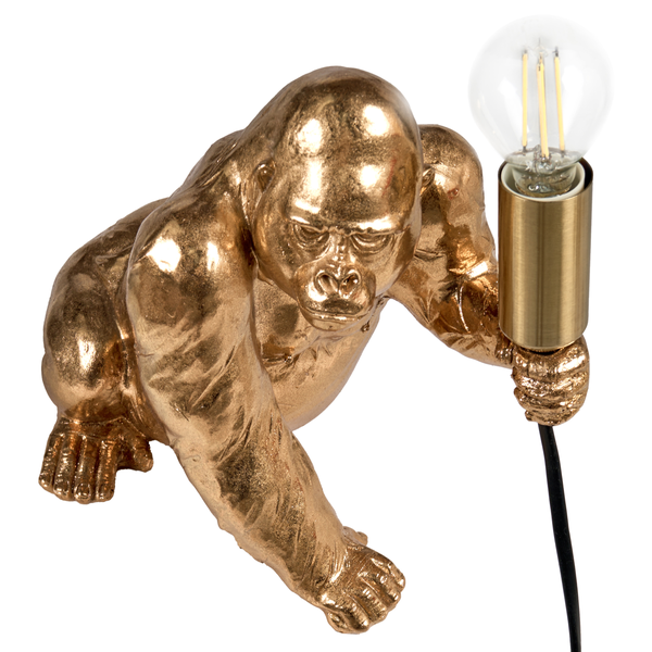 Gorilla Lampe mit LED Leuchtmittel