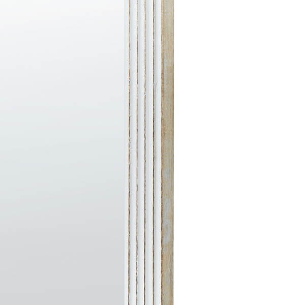 Wandspiegel BRIANT 56 cm 130 cm Holz Weiß