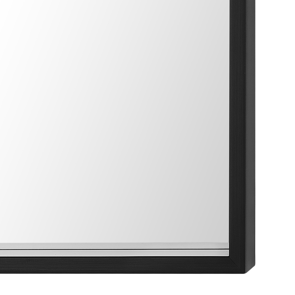 Wandspiegel BRIGNOLES 50 cm 50 cm Schwarz