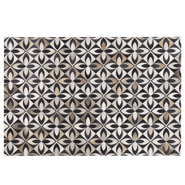 Teppich ISHAN Bunt 140 x 200 cm Echtleder