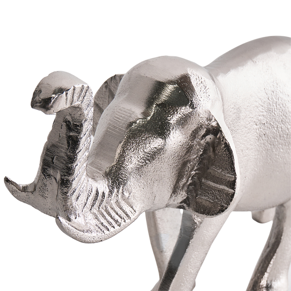 Dekorative Elefantenfigur aus Metall