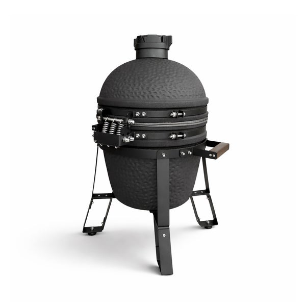 Keramikgrill mit Gestell für den Garten