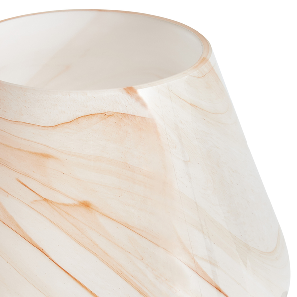 Tischleuchte LOBO Glas Beige