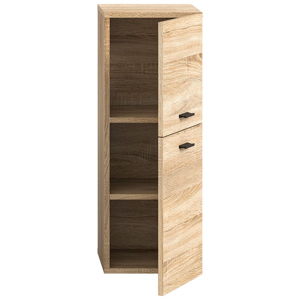Boston Badschrank 2 Türen Eiche Dekor. 30 X 29 X 80 cm