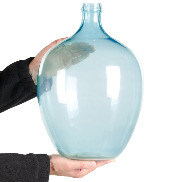 Dekorative Glasflasche
