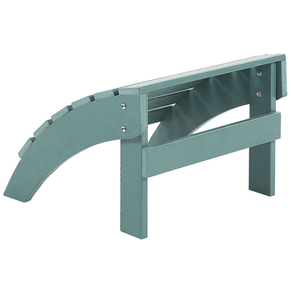 Garten Fußhocker ADIRONDACK Türkis