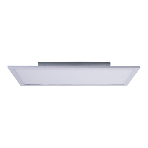 LED Aufbaupanel NICOLA, Aufbauleuchte aus Metall und Kunststoff mit fest verbauten LEDs in neutralweiß, Panel für Innenräume 29,5 x59,5 cm