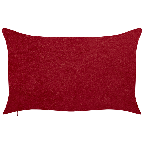 Dekokissen 2er Set MOCHI 30 x 50 cm Rot Weihnachtsmotiv