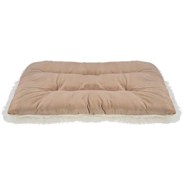 Tierbett ERGANI Samtstoff Beige