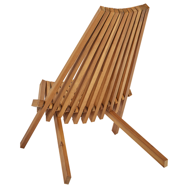Gartenstuhl 2er Set BELLANO Akazienholz Braun