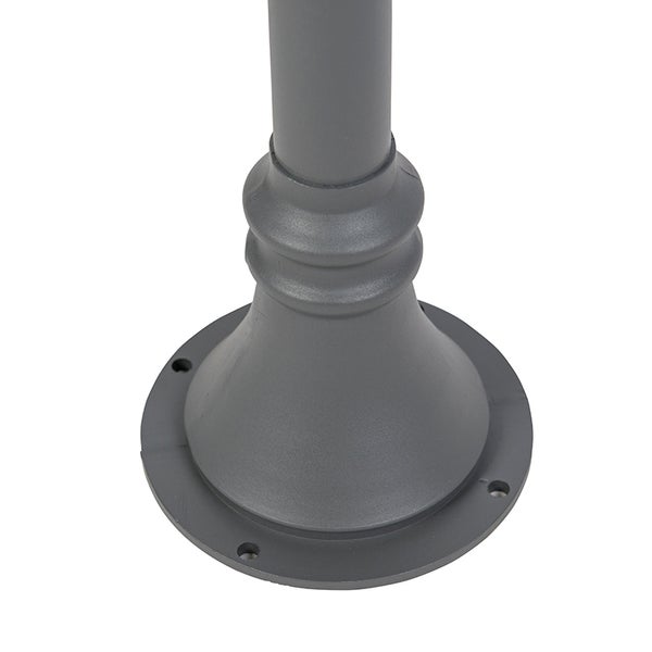 Moderne Außenlaterne dunkelgrau 136,5 cm - Platar