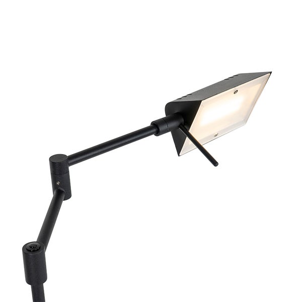 Design Stehleuchte schwarz inkl. LED mit Touch Dimmer - Notia