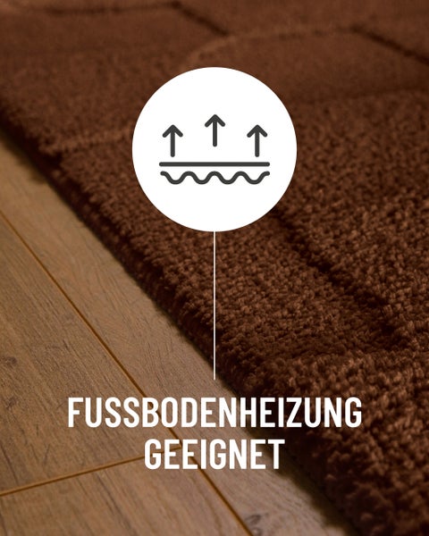 Teppich geeignet für Fußbodenheizung