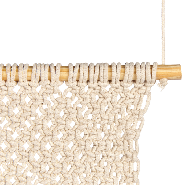 Wandbehang OKARA Baumwolle 126 cm Beige
