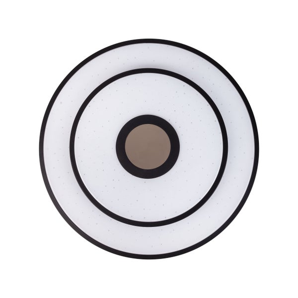 Runde LED Deckenleuchte mit Sternenmuster