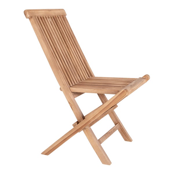 Torad Gartenstuhl Teakholz massiv. 2er Set