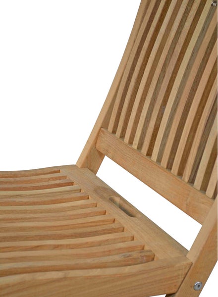 Klappstuhl Holz Teak Balkonstuhl Gartenstuhl klappbar premium wetterfest