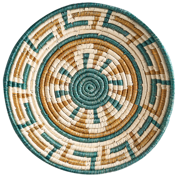 Wanddeko-Set NAMDINH Seegras 56/42/34/30/25/20 cm Bunt