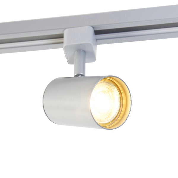 Modernes Schienensystem silber 4-flammig 1-phasig - Yade