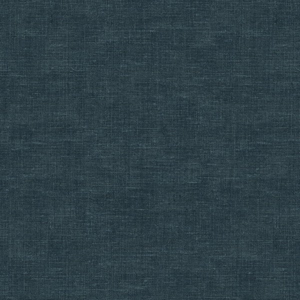 Origin Wallcoverings Tapete Leinen-Optik Dunkelblau - 53 cm x 10.05 m - 347863