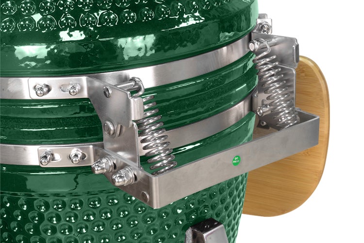 Kamado CL-16 Profi Keramik Grill Grün, Grilldurchmesser 40cm, Grillrostdurchmesser 33,5cm, BBQ Grillei Holzkohlegrill Grill Keramikgrill