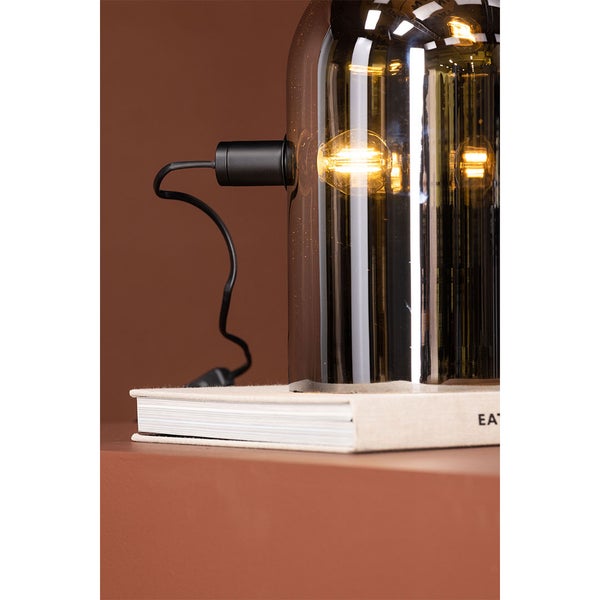 Quentin Beleuchtung Tischlampe 24x20x32cm schwarz. 20 X 24 X 32 cm