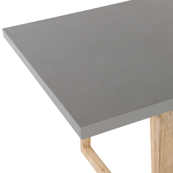 Gartentisch ORIA 180 cm 90 cm Beton Grau