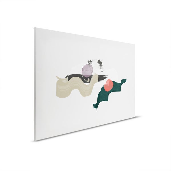 Abstraktes Wandbild auf Leinwand