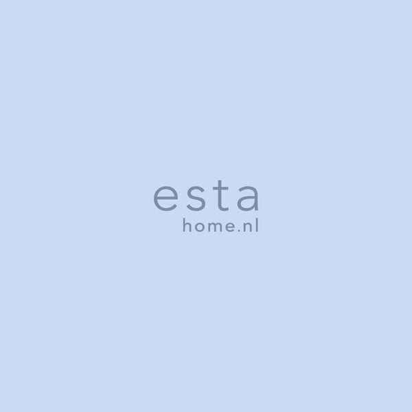 ESTAhome Tapete Uni Hellblau - 53 cm x 10.05 m - 137012